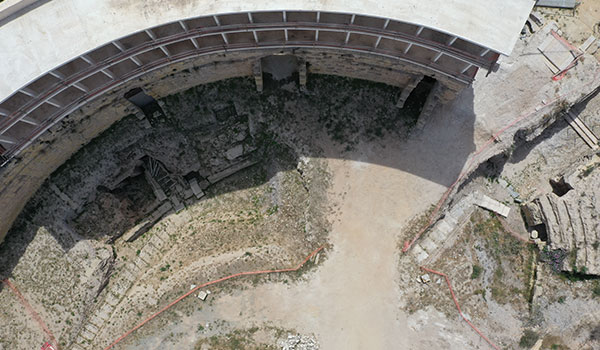 Anfiteatro Romano vista zenital